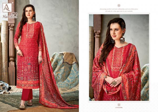 Alok Harshini Pashmina Designer Digital Print Dress Material